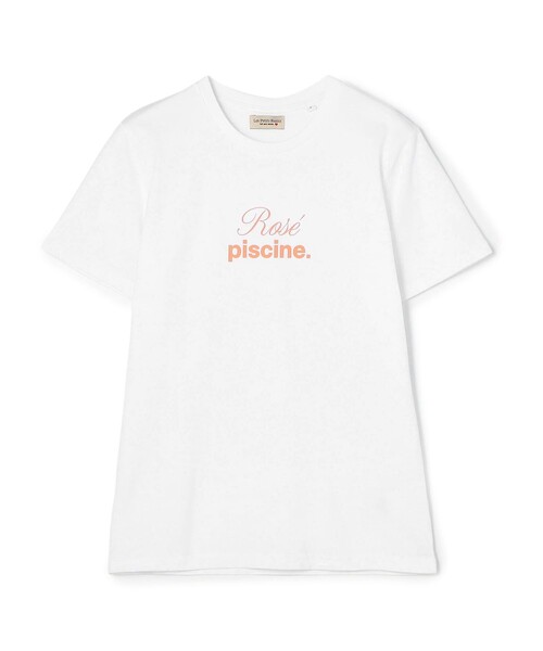 tシャツ Les Petits Basics rose piscine Tシャツ レディース