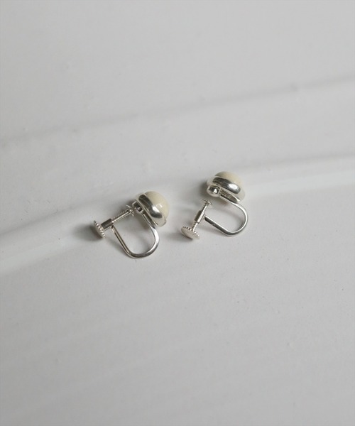 ten. ペールピアス シルバー925 TEN. イヤリング SILVER925 ピティートイヤリング レディース