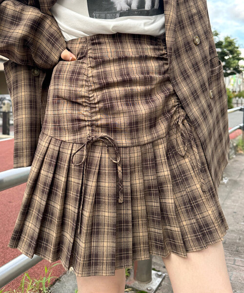 w closet（ダブルクローゼット） スカート 「セットアップ対応」リボン