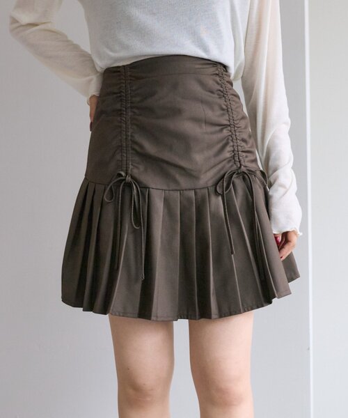 w closet  トップス＆スカート w closet（ダブルクローゼット） スカート 「セットアップ対応」リボン