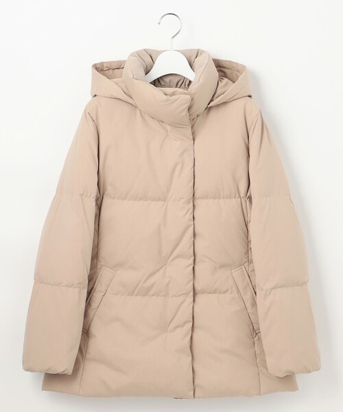 極美品 J.PRESS ショート ダウンコート ベージュ 9 Mサイズ 新品 J.PRESS（J.プレス） ダウンコート ダウンジャケット 「洗える」タフタ