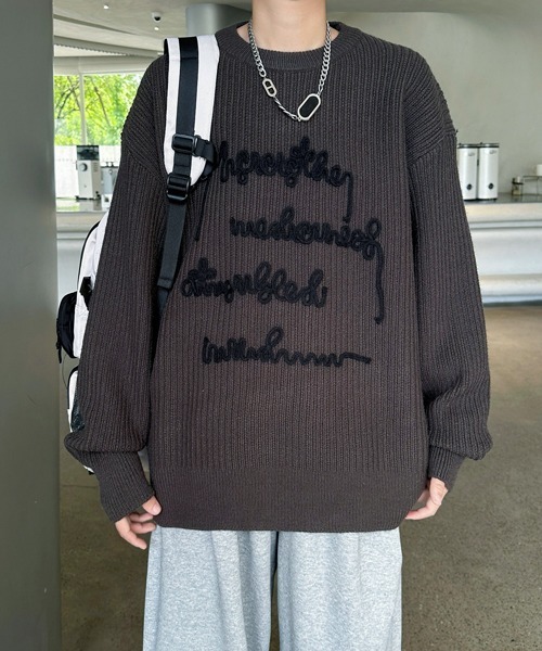 MSGM ニットプルオーバー　セーター MSGM（エムエスジーエム） ニット セーター MSGM BUNNIES フェアアイル