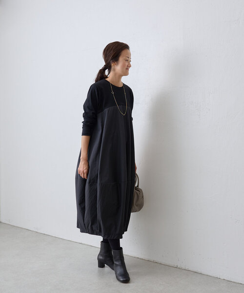 BEARDSLEY ワンピース 「2サイズ展開」マルワンピ : ZOZOTOWN