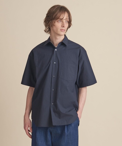 【未使用品】B&Y UNITEDARROWSタイプライターショートスリーブシャツ BEAUTY&YOUTH UNITED ARROWS（ビューティーアンドユース