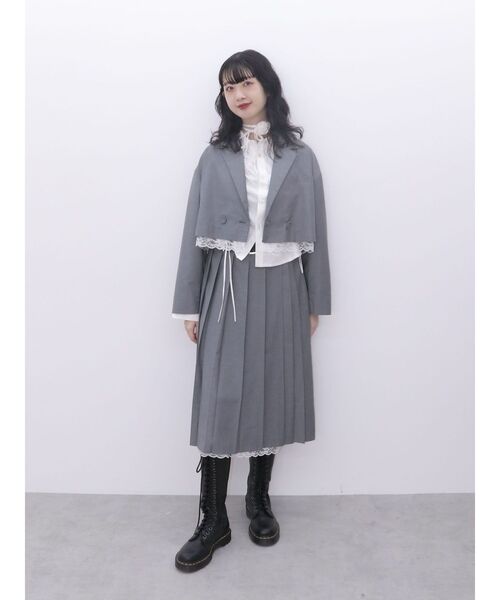 jouetie（ジュエティ） ジャケット テーラードジャケット ヘムレース