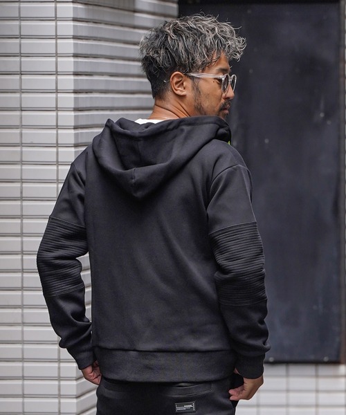 adamsJUGGLER パーカー 24/プログレスバイカーパーカー メンズ