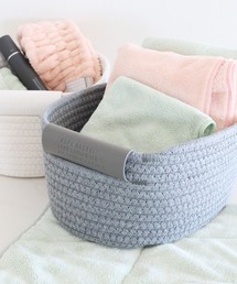 収納 ロープ＆フェイクレザーバスケット(M) / 234943｜ZOZOTOWN Yahoo!店