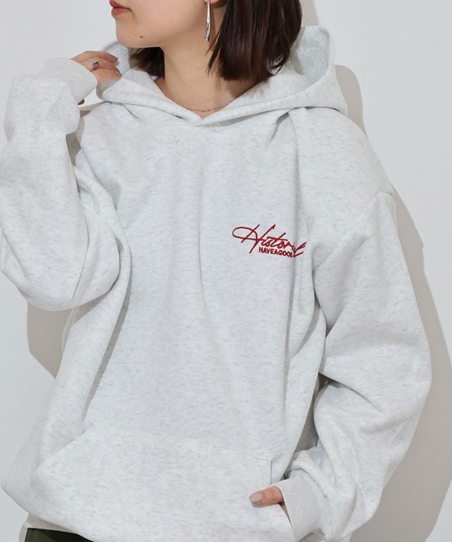 FUNALIVE（ファンアライブ） パーカー 刺繍ロゴパーカー ユニセックス