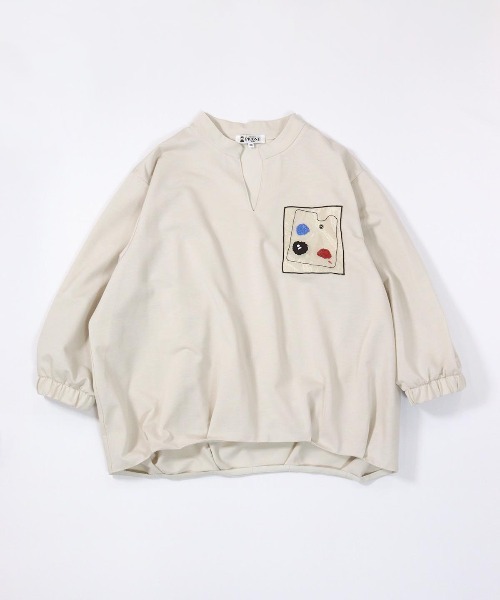 tシャツ 七分袖冷感スキッパープルオーバー レディース