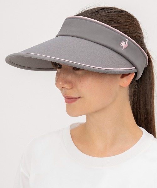 le coq sportif（ルコックスポルティフ） サンバイザー 2WAYバイザー