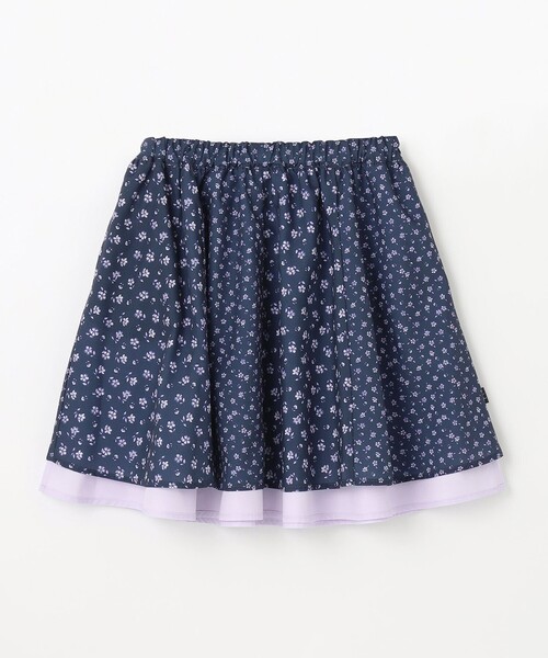スカート 「110-140cm」フラワーパッチワークスカート キッズ 子供服 