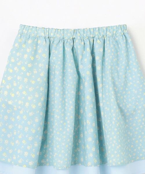 スカート 「110-140cm」フラワーパッチワークスカート キッズ 子供服 