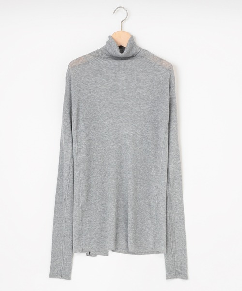 「COLLAGE GALLARDAGALANTE」 タートルネックニット FREE モカ レディース_画像5