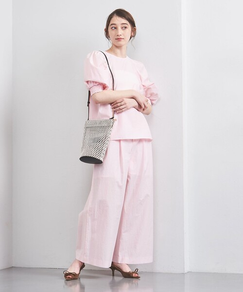 UNITED ARROWS ブラウス シャツ MANTECO パフスリーブ