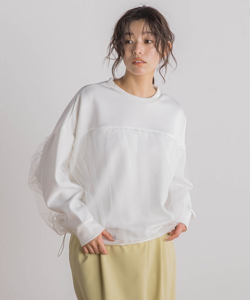 tシャツ 「WEB限定」ダンボールドルマンチュールプルオーバー「洗濯機で洗える」 レディース