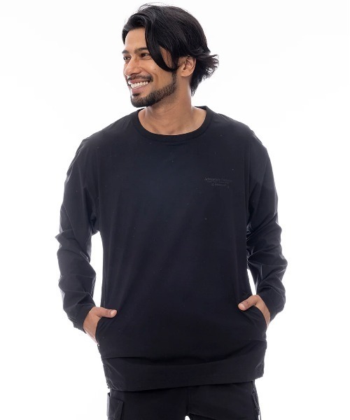 柔らかい BILLABONG ラッシュガード TEE LS UTILITY 「A/DIV.」 メンズ Mサイズ