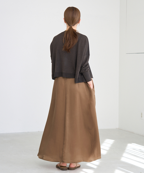 キュプラ　キャミマキシドレス BEAUTY&YOUTH UNITED ARROWS（ビューティーアンドユース