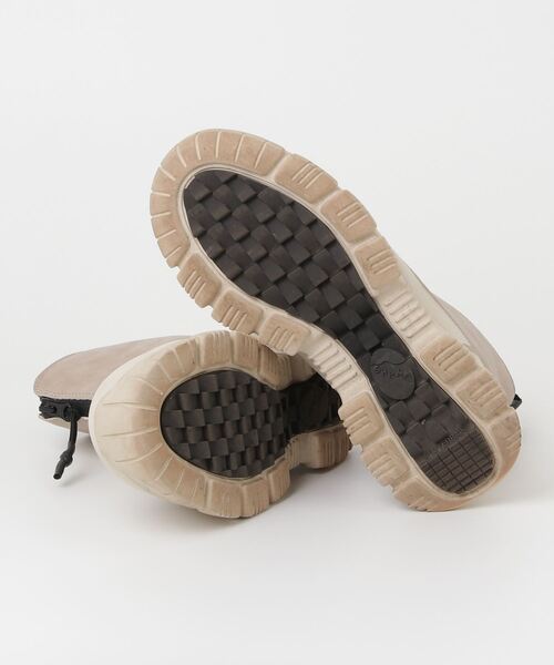 「SHAKA」 ショートブーツ「emmiコラボ」 25cm ベージュ レディース_画像3