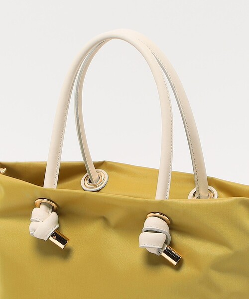 VIOLAd'ORO トートバッグ 「VIOLAd'ORO」BIANCA ノットハンドル