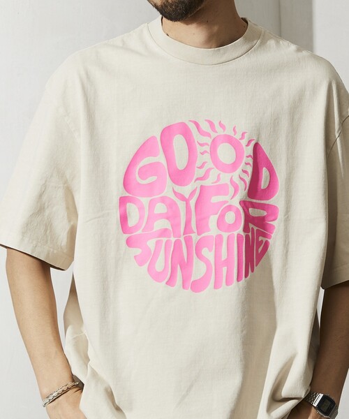 Tシャツ・カットソー GROVE 25ss JOEY U-NECK TOP Lee×grove別注】HALF SLEEVE FLARE T-SHIRTS（Tシャツ