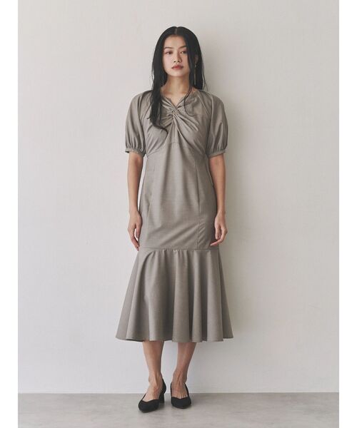 新品タグ付き　TONAL ツイストデザインマーメイドワンピース TONAL ワンピース ツイストデザインマーメイドワンピース