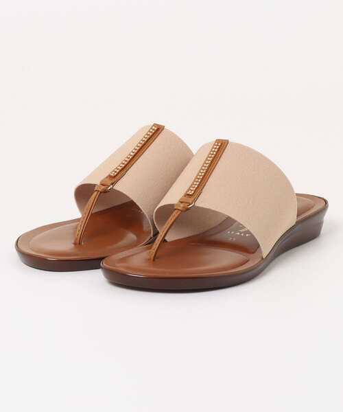 【ITALIAN SHOEMAKERS】センタービジューエラスティックサンダル ITALIAN SHOEMAKERS サンダル 「ITALIAN SHOEMAKERS」センター