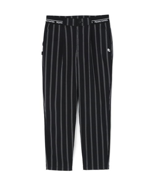 PEARLY GATES ストライプパンツ PEARLY GATES パンツ 「PEARLY GATES」先染オックスストレッチ