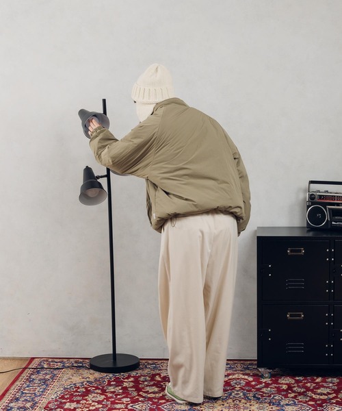 「MUHET」 ブルゾン X-LARGE ネイビー レディース_画像3