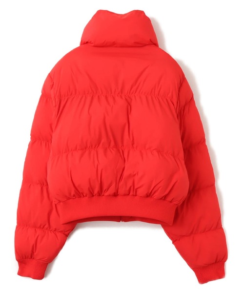 新品 タグ付き adidas クロップド丈 ダウン レッド adidas（アディダス） コート アウター adidas ADICOLOR CROPPED