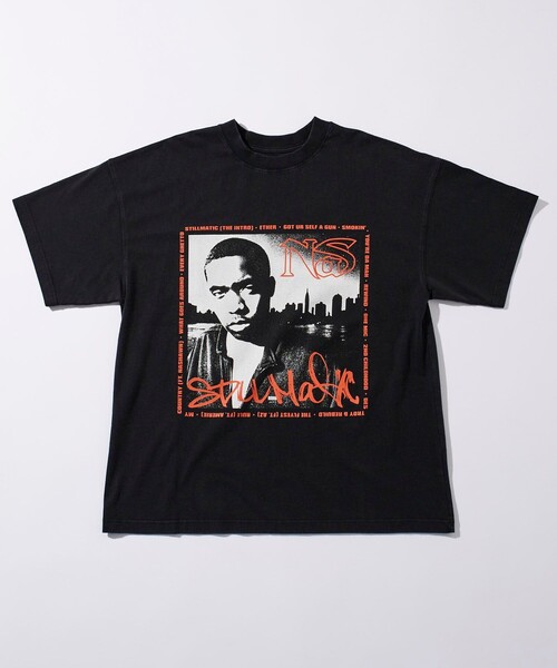Nas ナズ FREAK'S STORE tシャツ 「EXCLUSIVE」 Nas front print S/S Tee