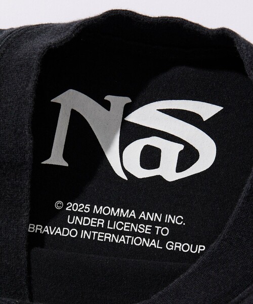 Nas ナズ FREAK'S STORE tシャツ 「EXCLUSIVE」 Nas front print S/S Tee
