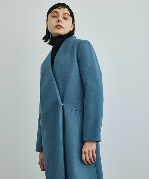 UNITED TOKYO（ユナイテッドトウキョウ） ノーカラーコート 1 グレー