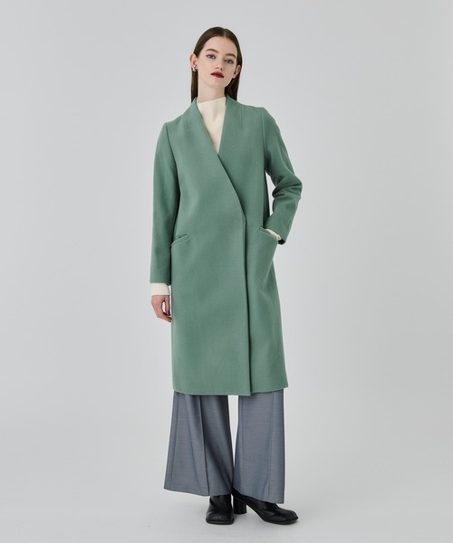 UNITED TOKYO（ユナイテッドトウキョウ） ノーカラーコート 1 グレー