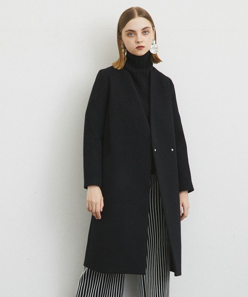 UNITED TOKYO（ユナイテッドトウキョウ） ノーカラーコート 1 グレー