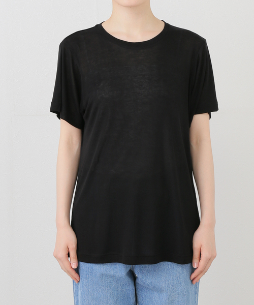 tシャツ ドレープTシャツ レディース