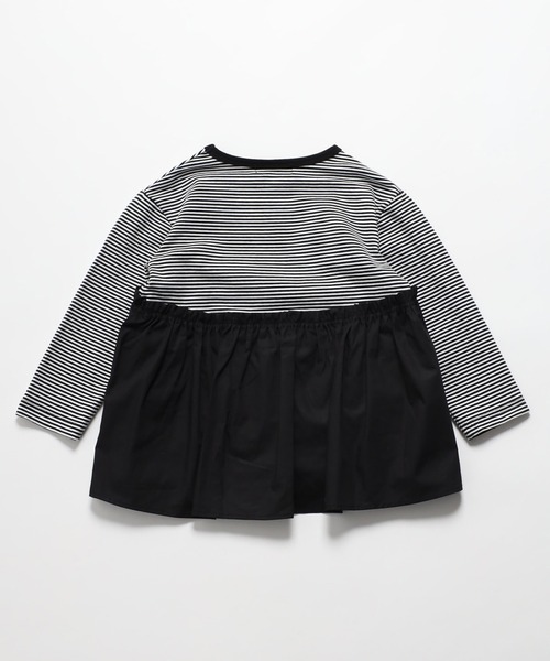 「BONJOUR SAGAN enfant」 「KIDS」長袖カットソー 120 ブラック キッズ | BONJOUR SAGAN enfant | 03