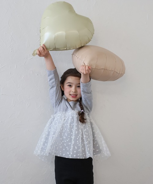「BONJOUR SAGAN enfant」 「KIDS」長袖カットソー 120 ブラック キッズ | BONJOUR SAGAN enfant | 06