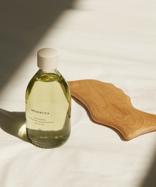 AROMATICA ボディクリーム 「ひんやりボディオイル」アウェイクニング