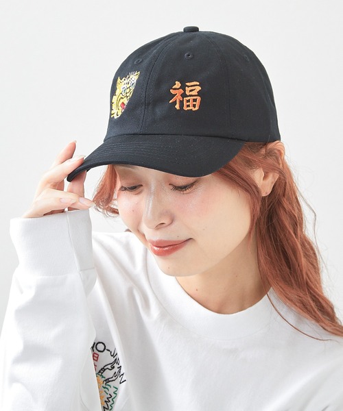 ミマ キャップ 帽子 「ミマ」スーベニア刺繍キャップ メンズ