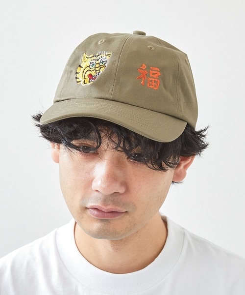 [新品同様]　READYMADE　刺繍キャップ ミマ キャップ 帽子 「ミマ」スーベニア刺繍キャップ メンズ