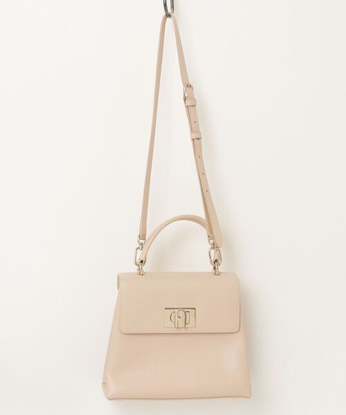 FURLA ベージュ レザー 2wayバッグ FURLA 「FURLA」 2WAYバッグ - ベージュ レディース : ZOZOTOWN