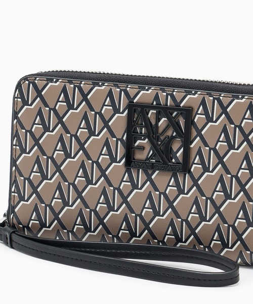 【値下げ】アルマーニエクスチェンジ　長財布　新品箱付き ARMANI EXCHANGE 財布 「A|X アルマーニ エクスチェンジ」BOX