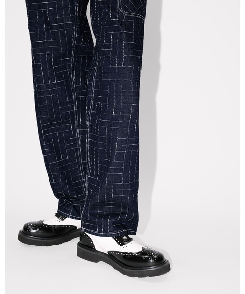 ジーンズ 'KENZO Weave' カーゴ モンキー フィット ジーンズ メンズの画像
