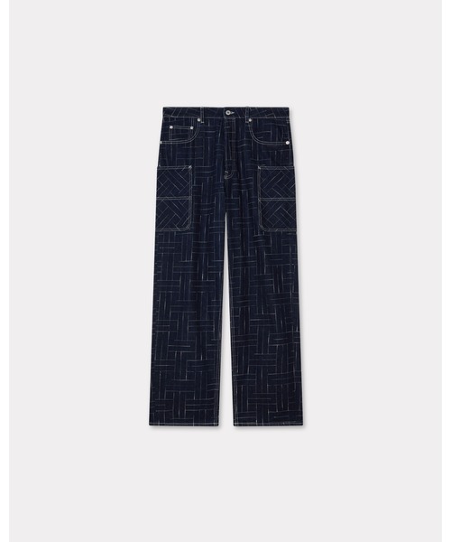 ジーンズ 'KENZO Weave' カーゴ モンキー フィット ジーンズ メンズの画像