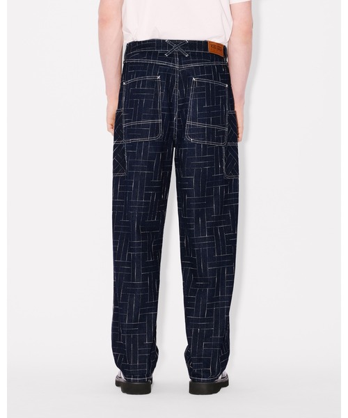 ジーンズ 'KENZO Weave' カーゴ モンキー フィット ジーンズ メンズの画像