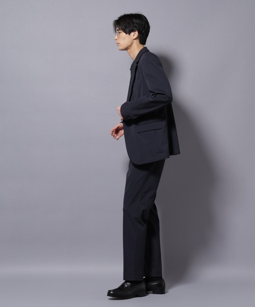 「Damerino」ストレッチポンチセットアップ Damerino」 ナイロン ストレッチ トリコット セットアップ