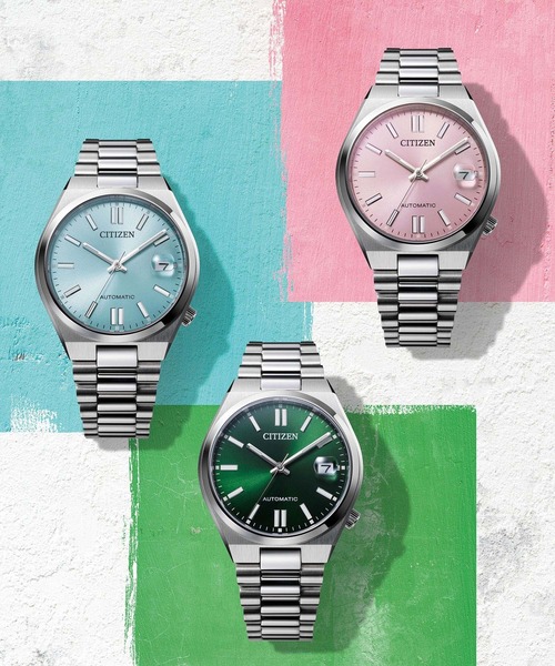 腕時計 CITIZEN COLLECTION メカニカルウオッチ TSUYOSA 37mm メンズ レディースの画像