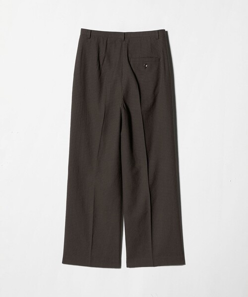 【新品未使用】＜6(ROKU)＞コットンポリエステル チェックパンツ 6(ROKU)＞コットンポリエステル チェックパンツ | UNITED ARROWS LTD