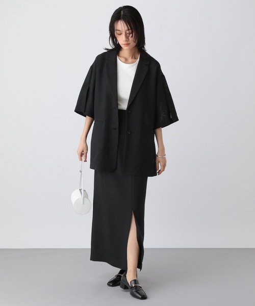 「A part by」 テーラードジャケット FREE ブラック レディース_画像9