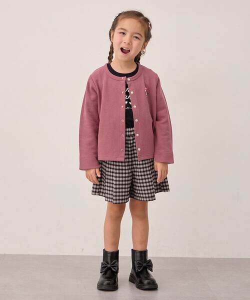 ANY（エニィ） パンツ チェック柄 ショートパンツ キッズ 子供服 
